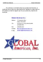 Preview for 57 page of Global 3307568 User Manual