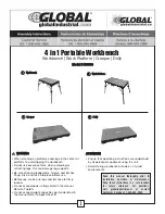 Preview for 1 page of Global 493680 Assembly Instructions