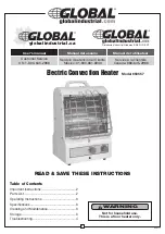 Preview for 1 page of Global 653557 User Manual