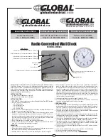 Предварительный просмотр 1 страницы Global 695324 Assembly Instructions