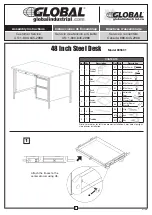 Global 695631 Assembly Instructions Manual предпросмотр