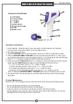 Предварительный просмотр 2 страницы Global 695746 Instruction Manual