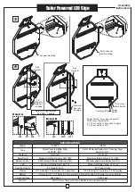 Предварительный просмотр 2 страницы Global 708312 Assembly Instructions