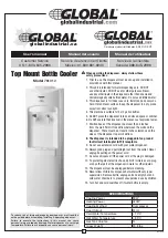 Preview for 1 page of Global 761012 User Manual