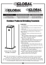 Global 761223 Instruction Manual предпросмотр