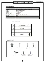 Предварительный просмотр 3 страницы Global 761224 Instruction Manual