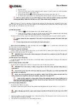 Preview for 6 page of Global BDR-650 V Instructions For Use Manual