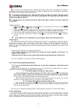 Preview for 9 page of Global BDR-650 V Instructions For Use Manual