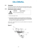 Preview for 19 page of Global BM 345 Mechanic'S Instructions