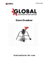 Preview for 1 page of Global Corn Crusher Instructions For Use Manual