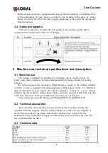 Предварительный просмотр 6 страницы Global Corn Crusher Instructions For Use Manual