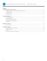 Preview for 2 page of Global FOLI MECHANISM WITH ECS+ User Manual