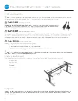 Предварительный просмотр 7 страницы Global FOLI MECHANISM WITH ECS+ User Manual