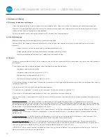 Preview for 12 page of Global FOLI MECHANISM WITH ECS+ User Manual