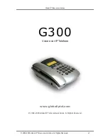 Preview for 1 page of Global G300 User Manual