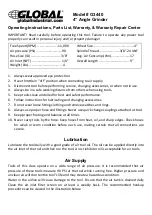 Preview for 1 page of Global G3440 User Manual