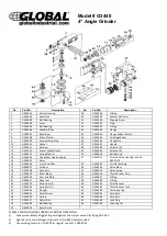 Preview for 3 page of Global G3440 User Manual