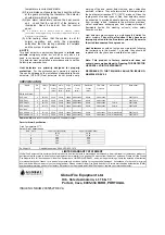 Preview for 2 page of Global GFE-CH Series Installation Wiring Diagram