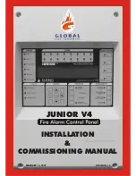 Preview for 1 page of Global JUNIOR V4 Installation & Commissioning Manual