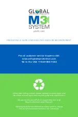 Preview for 24 page of Global M3 SYSTEM Operating Manual