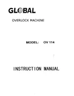 Global OV 114 Instruction Manual preview