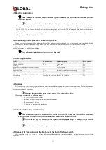 Предварительный просмотр 7 страницы Global RP-T2/S Instructions For Use Manual