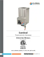 Preview for 3 page of Global Sentinel Operating Manual