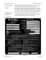 Preview for 14 page of Global Sentinel Operating Manual