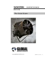 Предварительный просмотр 1 страницы Global SNOW STORM User Manual