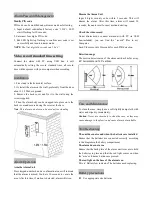 Preview for 2 page of Global SP62C Instruction Manual