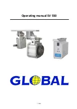 Preview for 1 page of Global SV 550 Operating Manual