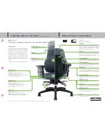 Preview for 2 page of Global Tritek Ergonomic Chair Brochure & Specs