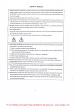 Предварительный просмотр 4 страницы Global US 35800 Instruction & Parts Manual