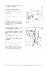 Preview for 10 page of Global WF 1525-33-AUT Instruction Manual