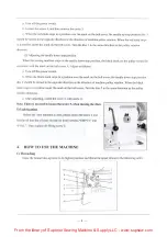 Preview for 8 page of Global WF 1767-AE-AUT Instruction & Parts Manual