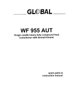 Preview for 1 page of Global WF 955 AUT Spare Parts & Instruction Manual