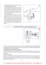 Preview for 12 page of Global WF 9995-SK Instruction & Parts Manual