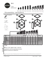 Preview for 1 page of Global ZIRA Disassembly Instructions