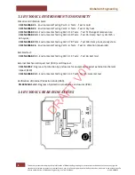 Предварительный просмотр 6 страницы Globalcom BV1000CL User Manual