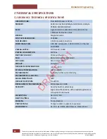 Предварительный просмотр 12 страницы Globalcom BV1000CL User Manual