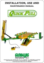 Globaljig Quick Pull Instructions For Installation, Use And Maintenance Manual preview