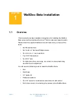 Preview for 7 page of GlobalMedia WallDoc Beta Installation And User Manual