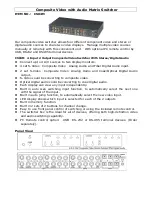 Globalmediapro CS04M User Manual preview