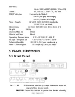 Preview for 4 page of Globalmediapro HBT-332H100 Operation Manual