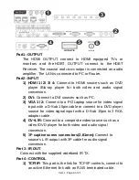 Preview for 6 page of Globalmediapro HBT-332H100 Operation Manual