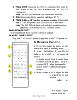 Preview for 7 page of Globalmediapro HBT-332H100 Operation Manual