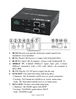 Preview for 12 page of Globalmediapro HBT-332H100 Operation Manual