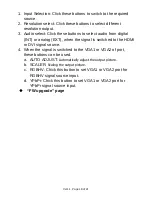 Preview for 18 page of Globalmediapro HBT-332H100 Operation Manual