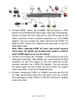 Preview for 20 page of Globalmediapro HBT-332H100 Operation Manual