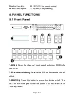 Preview for 4 page of Globalmediapro HDM-944S50 Operation Manual